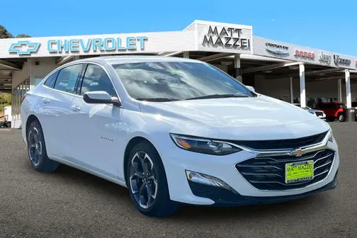White 2024 Chevrolet Malibu LT
