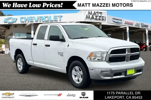 White 2024 RAM 1500 Classic SLT