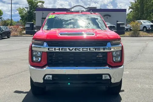 Red 2021 Chevrolet Silverado 2500 LT
