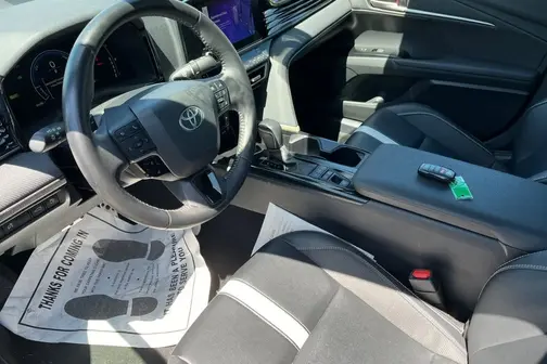 Red 2025 Toyota Camry SE