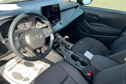 Black 2025 Toyota Corolla LE