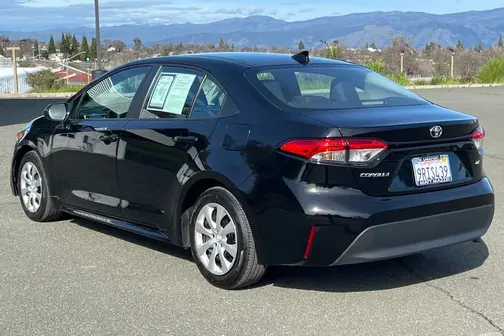 Black 2025 Toyota Corolla LE