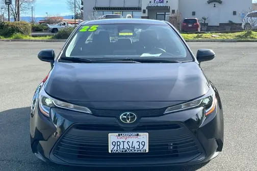 Black 2025 Toyota Corolla LE
