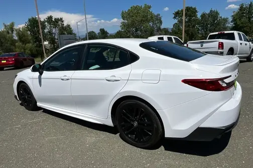 White 2025 Toyota Camry
