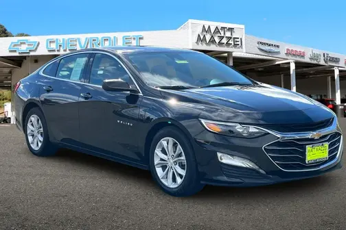 Black 2023 Chevrolet Malibu LT