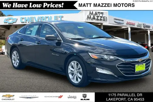 Black 2023 Chevrolet Malibu LT