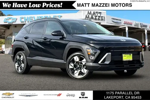 Black 2024 Hyundai KONA SEL