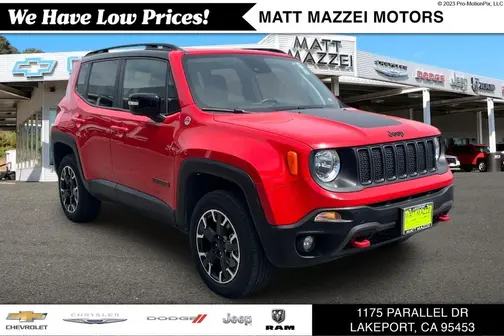 Red 2023 Jeep Renegade Trailhawk