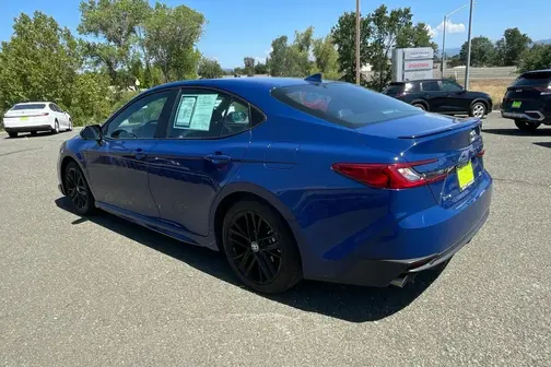 Blue 2025 Toyota Camry SE