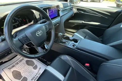 Blue 2025 Toyota Camry SE