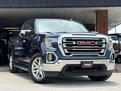 Pacific Blue Metallic 2022 GMC Sierra 1500 Limited SLT
