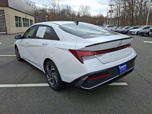 Serenity White 2025 Hyundai ELANTRA Sport