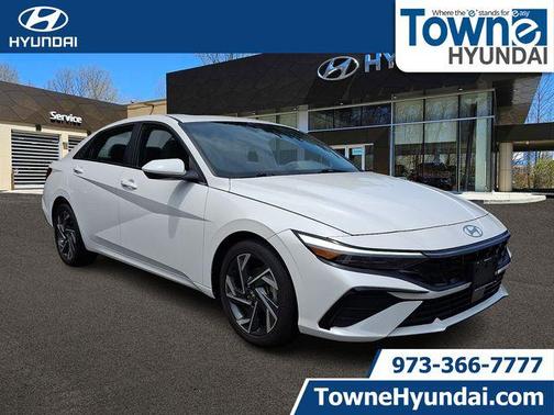Serenity White 2024 Hyundai ELANTRA SEL