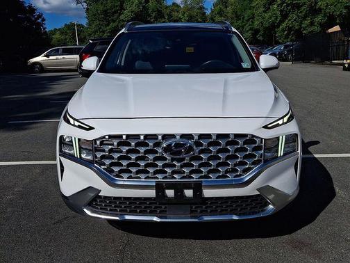 Serenity White Pearl 2023 Hyundai SANTA FE HEV SEL Premium