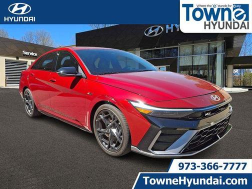 Ultimate Red 2025 Hyundai ELANTRA N Line