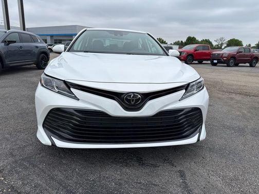 Super White 2020 Toyota Camry LE
