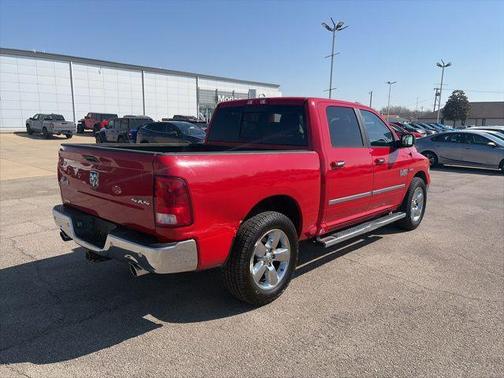 Flame Red Clearcoat 2017 RAM 1500 Big Horn