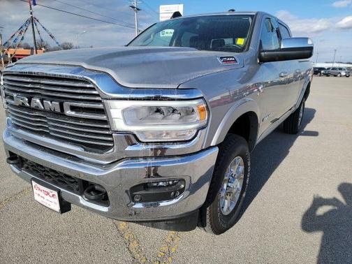 Billet Silver Metallic Clearcoat 2021 RAM 2500 Laramie Crew Cab 4x4 6'4' Box