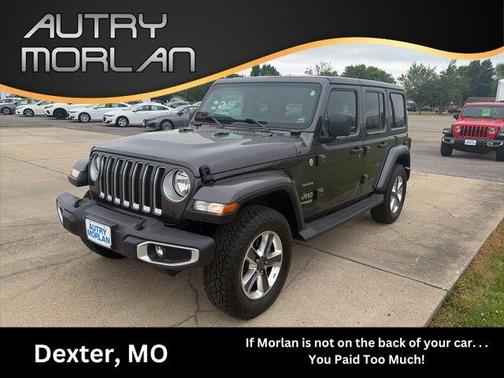 Granite Crystal Metallic Clearcoat 2020 Jeep Wrangler Unlimited Sahara