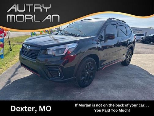 Crystal Black Silica 2021 Subaru Forester Sport