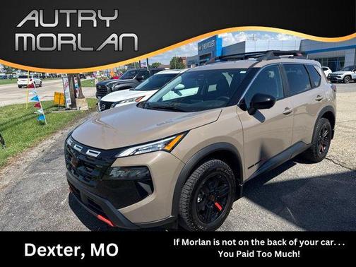 Baja Storm Metallic 2025 Nissan Rogue Rock Creek