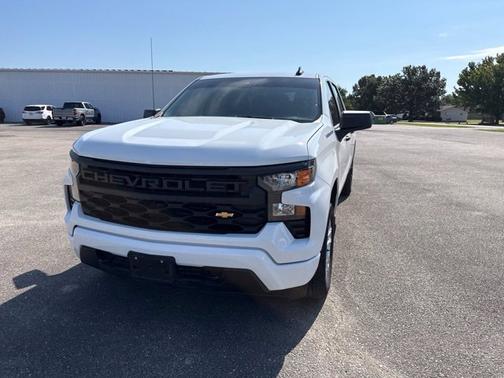 Summit White 2024 Chevrolet Silverado 1500 Custom