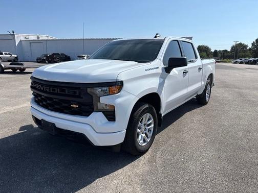 Summit White 2024 Chevrolet Silverado 1500 Custom