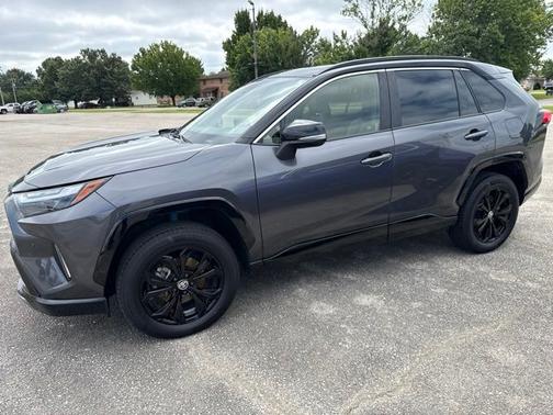 Midnight Black Metallic 2024 Toyota RAV4 Hybrid XSE
