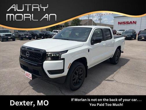 Glacier White 2026 Nissan Frontier SV