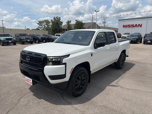 Glacier White 2026 Nissan Frontier SV