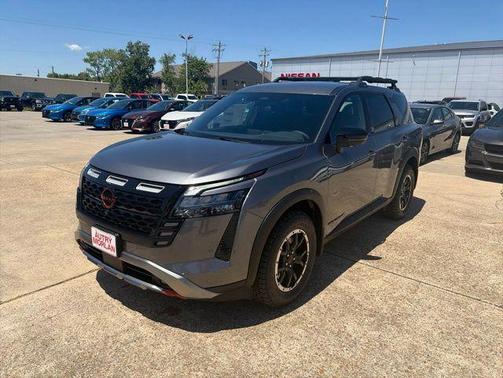 Gun Metallic 2026 Nissan Pathfinder Rock Creek