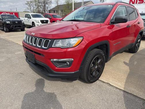 Redline Pearlcoat 2021 Jeep Compass Latitude