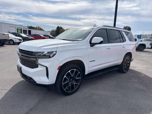 Summit White 2021 Chevrolet Tahoe RST
