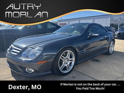 Steel Gray Metallic 2008 Mercedes-Benz SL-Class SL 550