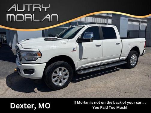 Pearl White 2024 RAM 2500 Laramie Crew Cab 4x4 6'4' Box