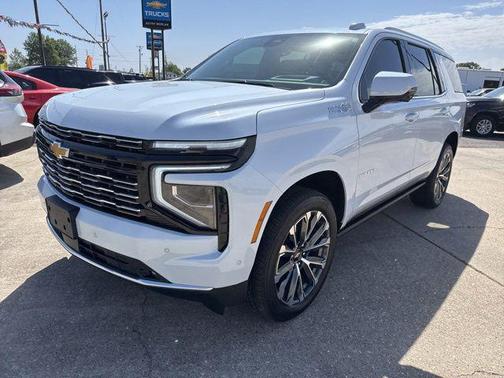Polar White Tricoat 2026 Chevrolet Tahoe 4WD High Country