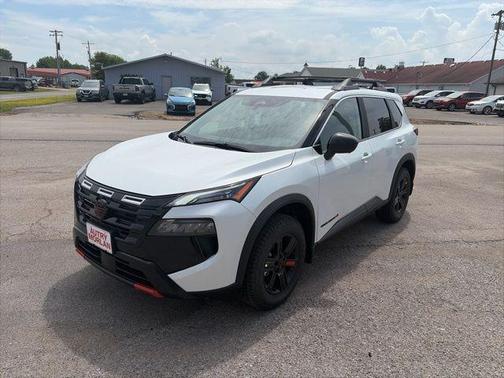 Everest White Pearl Tricoat 2026 Nissan Rogue Rock Creek