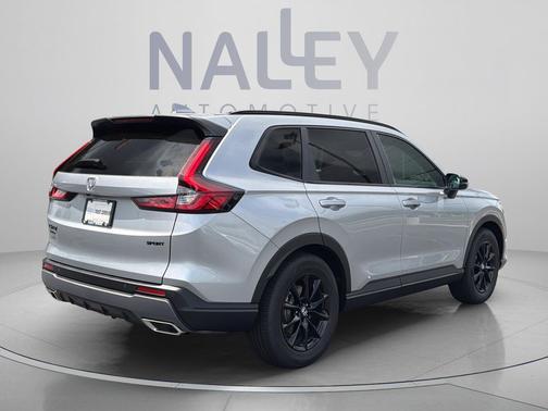 Solar Silver Metallic 2026 Honda CR-V Hybrid Sport-L FWD