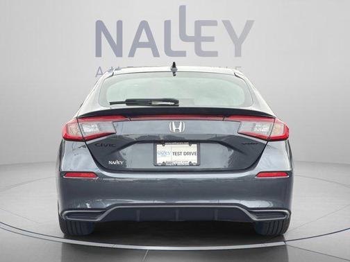 Platinum White Pearl 2026 Honda Civic Hybrid Sport Touring