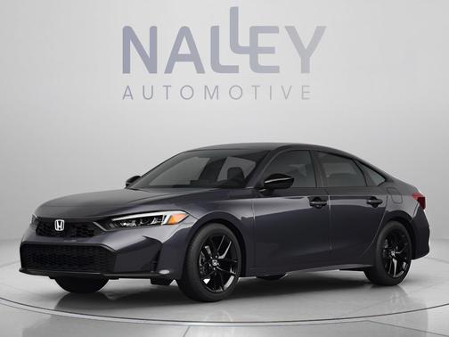 Meteorite Gray Metallic 2026 Honda Civic Sport