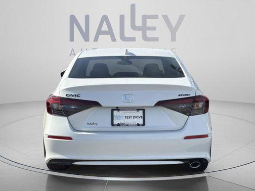 Platinum White Pearl 2026 Honda Civic Sport