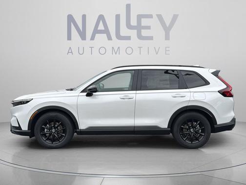 Platinum White Pearl 2026 Honda CR-V Hybrid Sport-L FWD