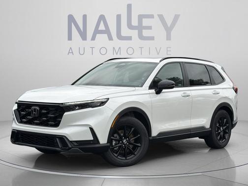 Platinum White Pearl 2026 Honda CR-V Hybrid Sport-L FWD