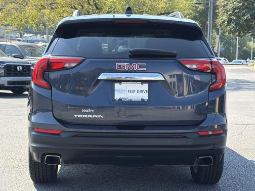 Blue Steel Metallic 2018 GMC Terrain SLE