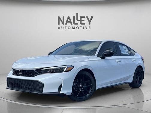 Platinum White Pearl 2026 Honda Civic Sport