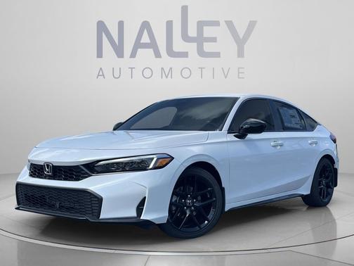 Platinum White Pearl 2026 Honda Civic Sport