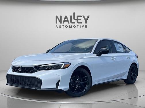 Platinum White Pearl 2026 Honda Civic Sport