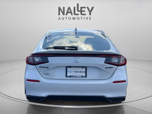 Platinum White Pearl 2026 Honda Civic Sport