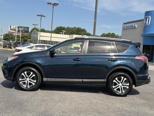 Galactic Aqua Mica 2018 Toyota RAV4 LE