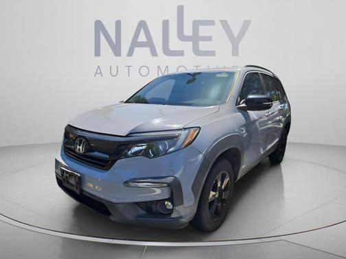 Sonic Gray Pearl 2022 Honda Pilot AWD TrailSport
